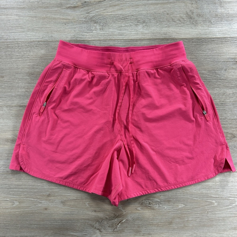 Lululemon Women's Size 6 License To Train High Rise Short Pink 4" Inseam LW7CPYS